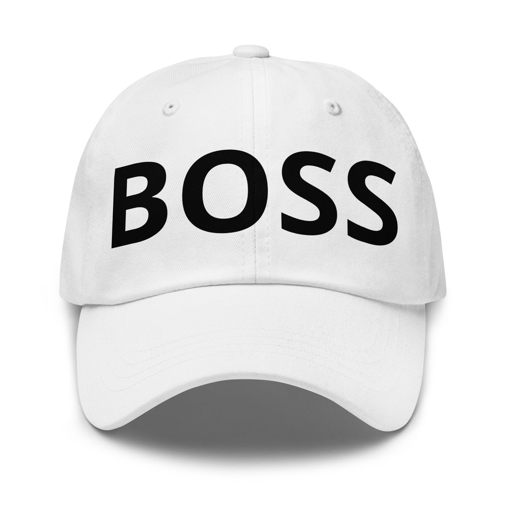 luxury dad hat boss entrepreneur front view