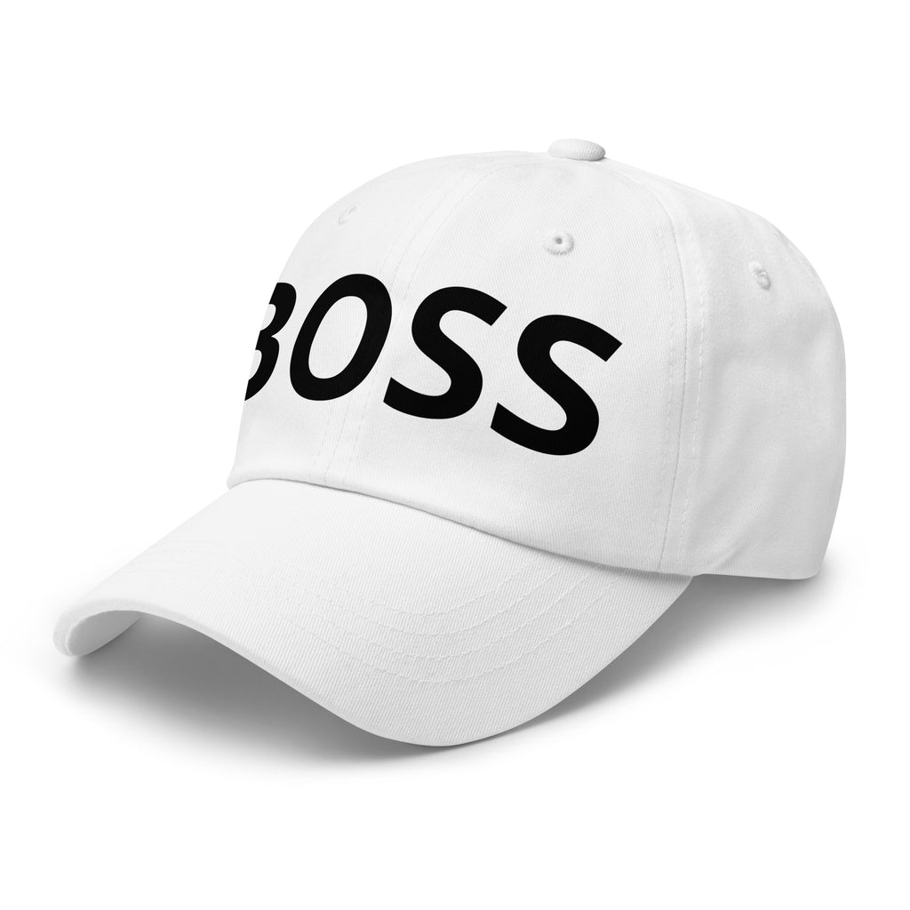 luxury dad hat boss entrepreneur front view