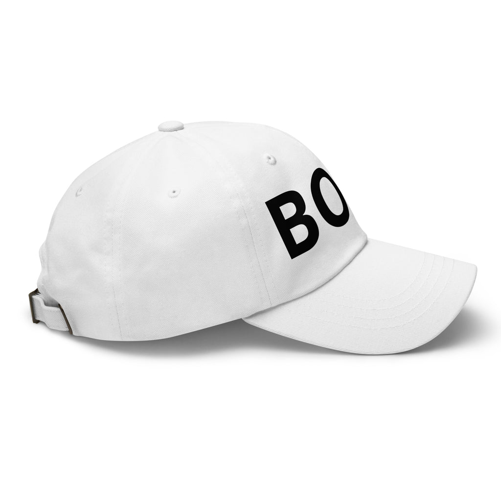 luxury dad hat boss entrepreneur front view
