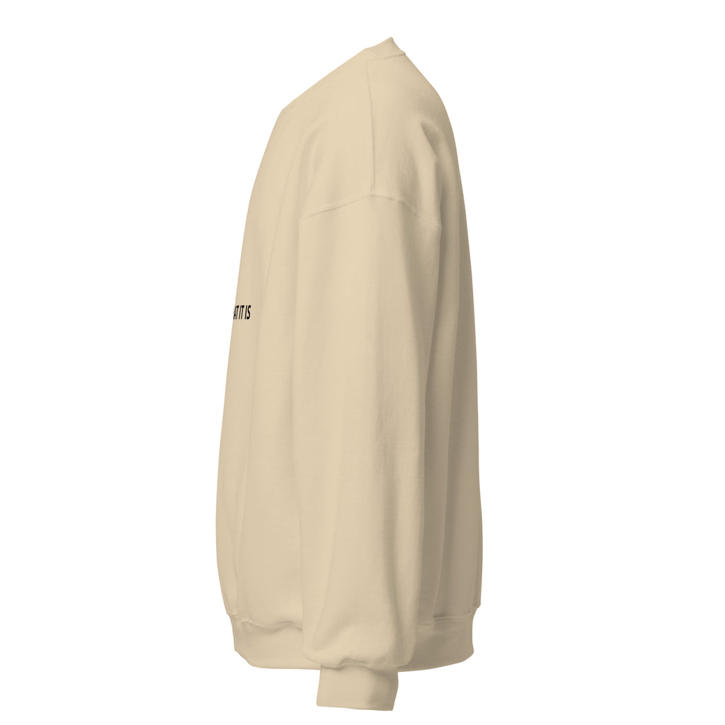 premium sweatshirt women sand edition front view