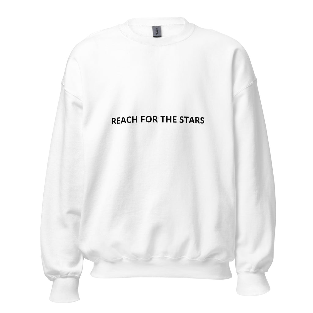 space sweatshirt women white edition front view