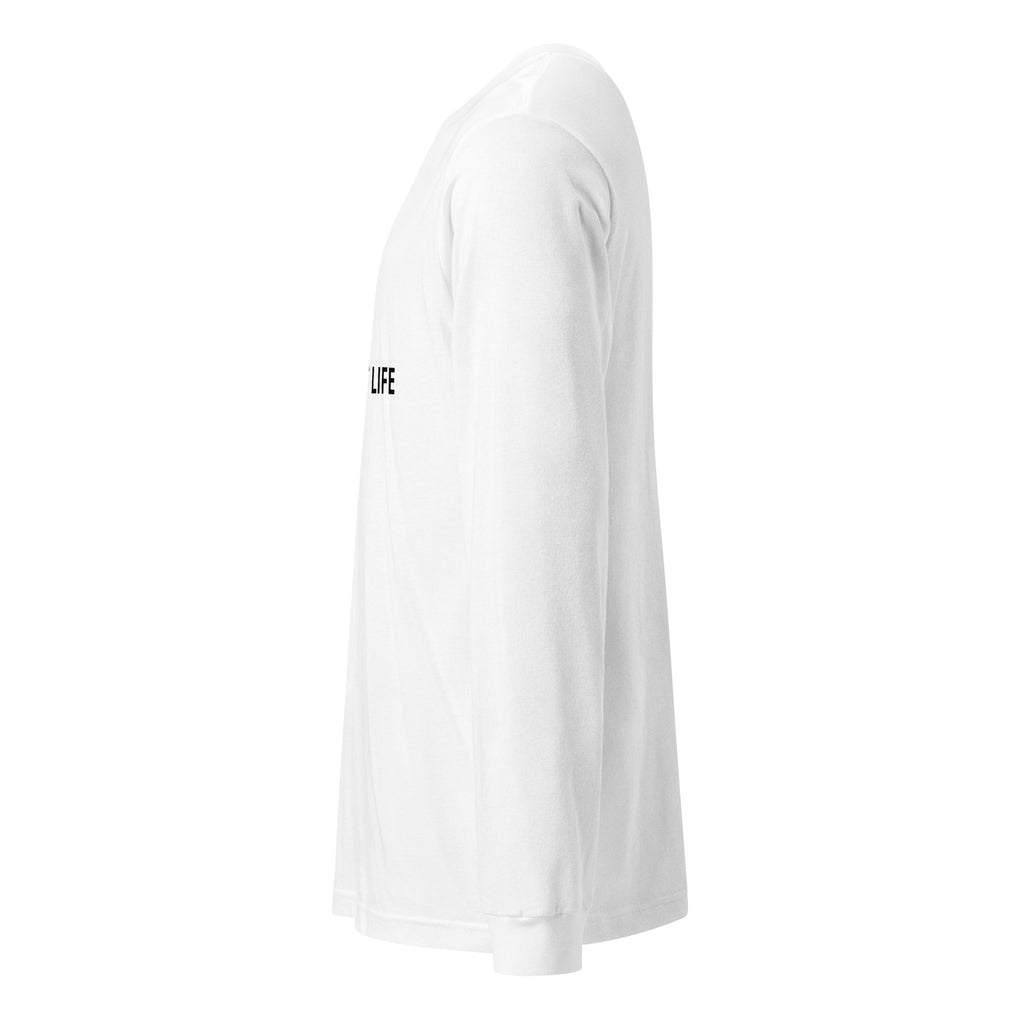 faith long sleeve tee abundant life front view