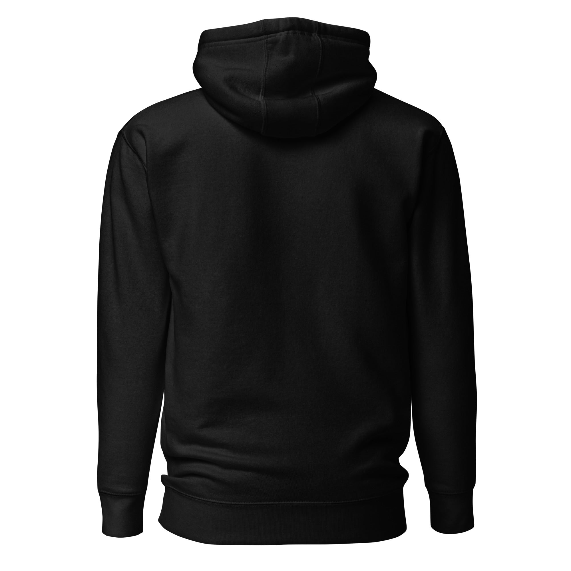 Millionaire Mindset Hoodie – Self Made Luxury Premium Edition in black with white lettering.
