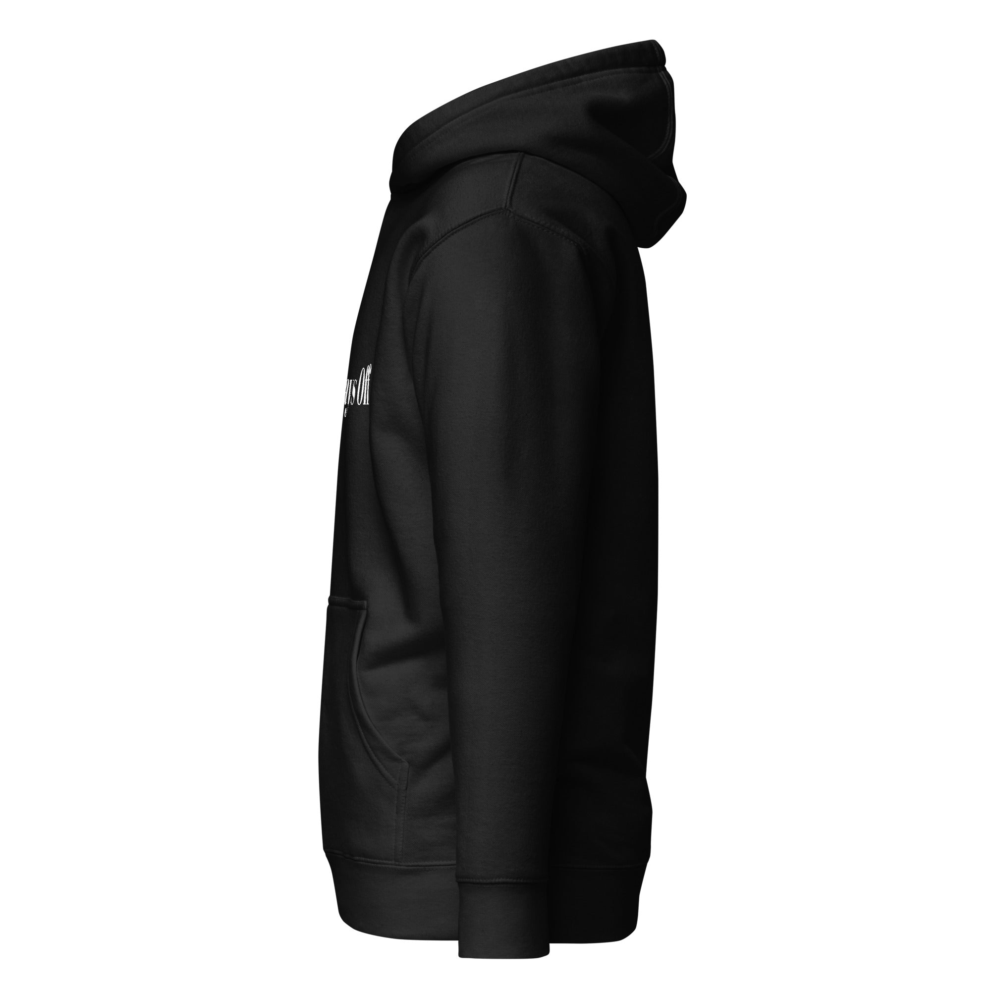 fitness hoodie no days off front view