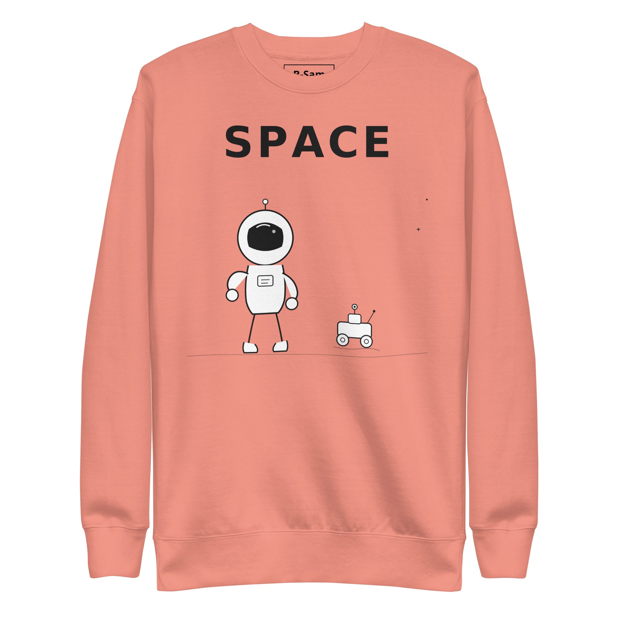 Astronaut Graphic Sweatshirt – Space Explorer Streetwear – Biz Sam