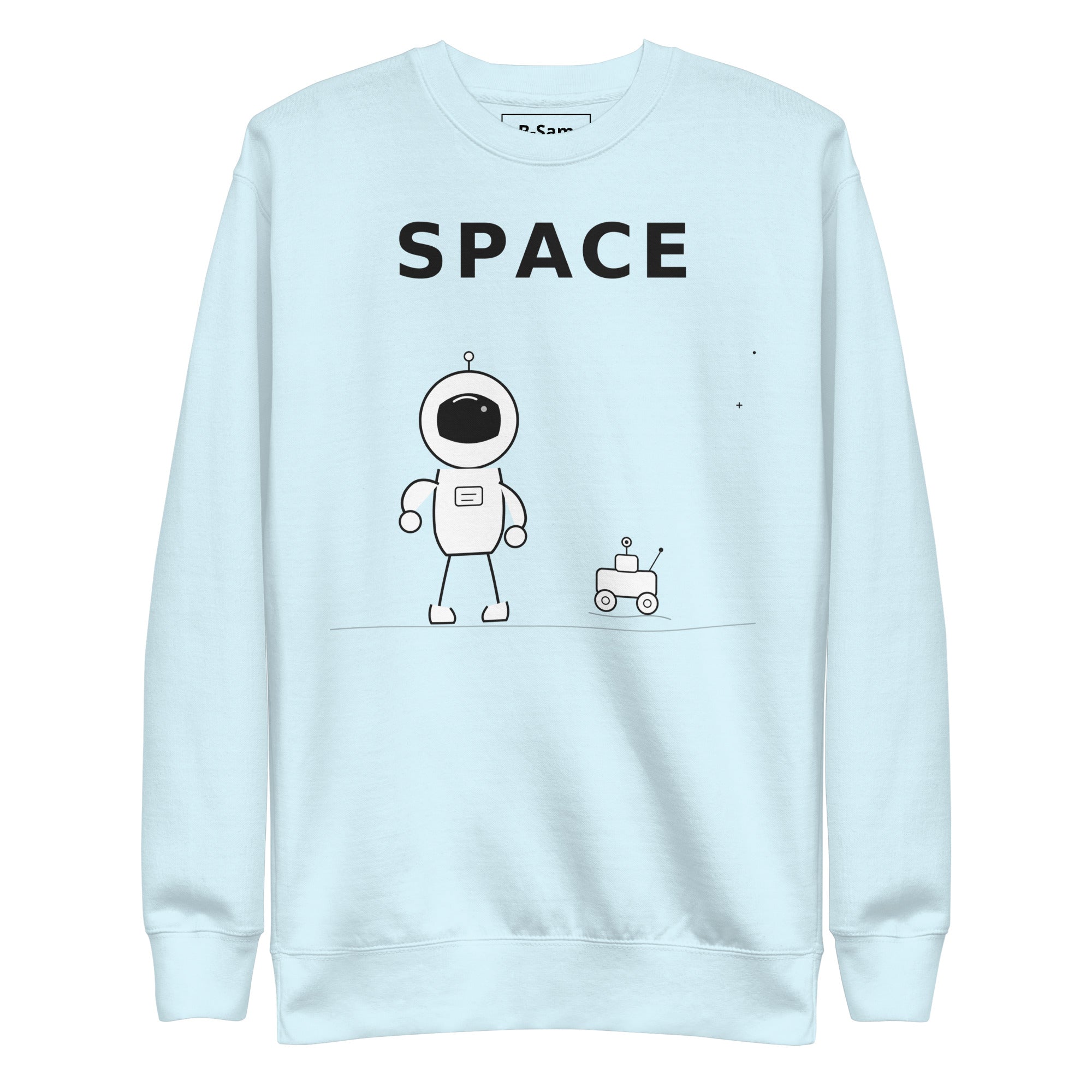 Astronaut Graphic Sweatshirt – Space Explorer Streetwear – Biz Sam