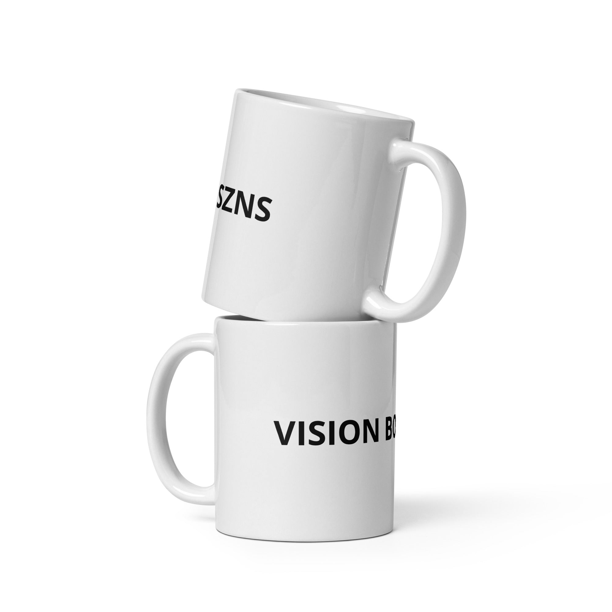 motivational mug vision board szns front view