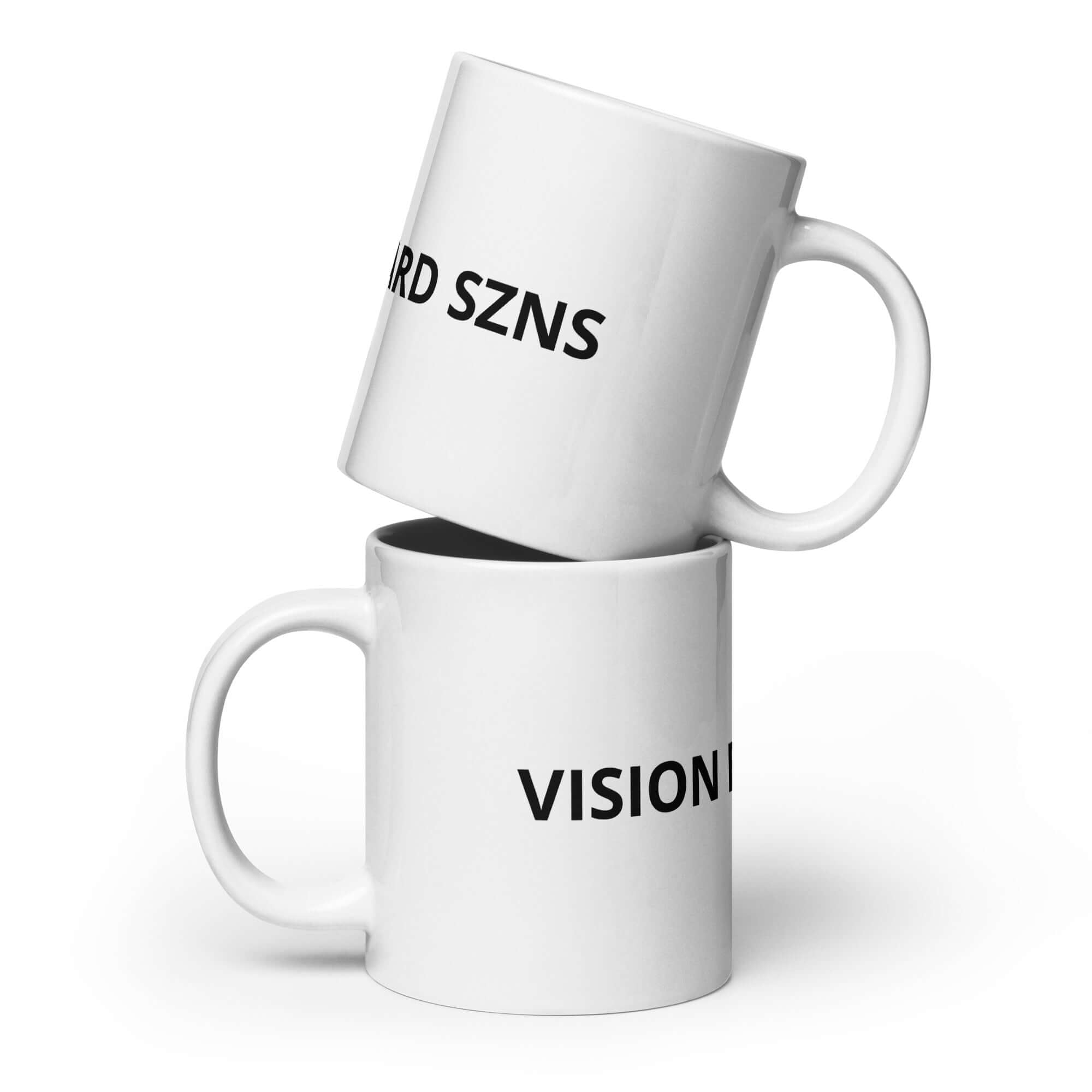 motivational mug vision board szns front view