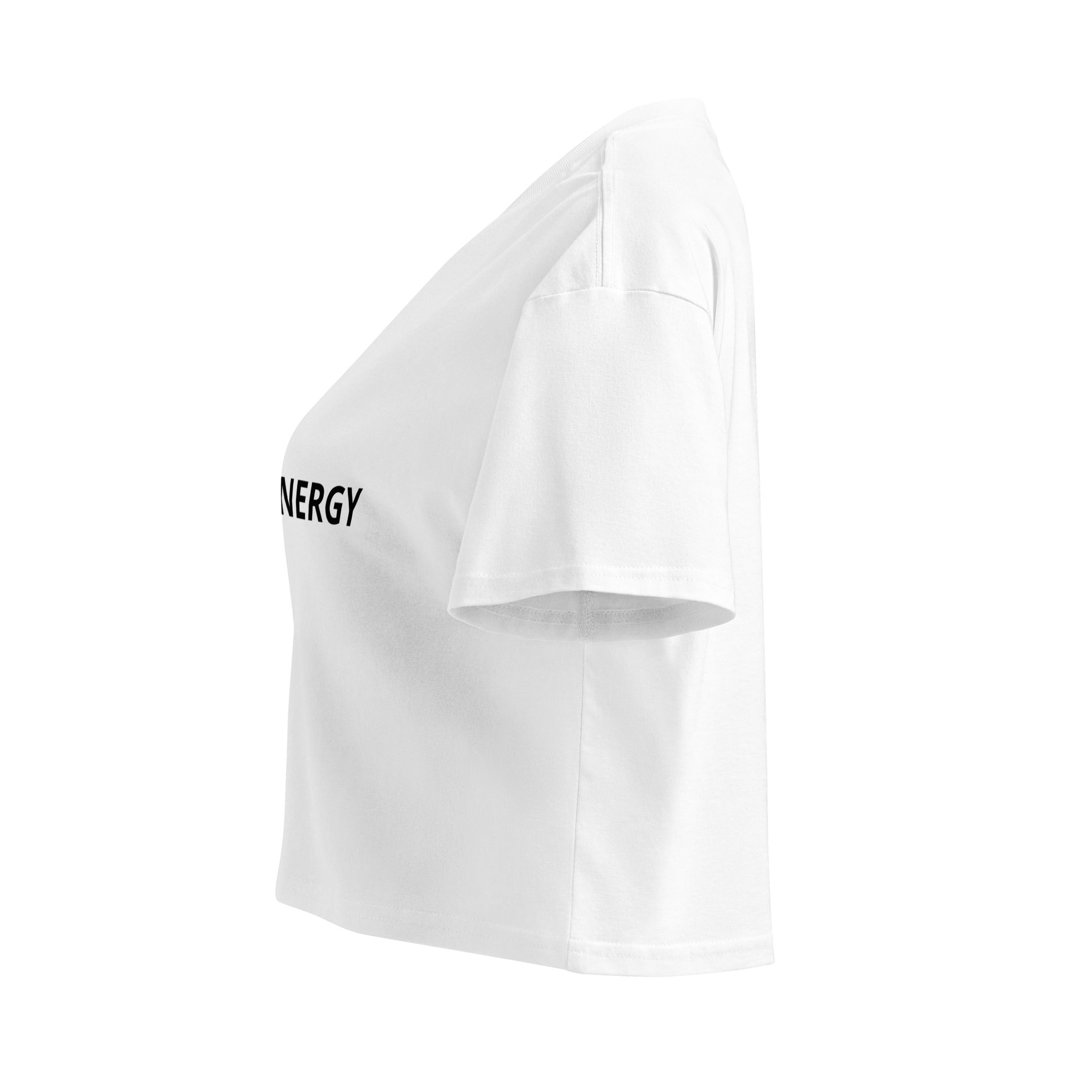 women’s crop top queen energy front view